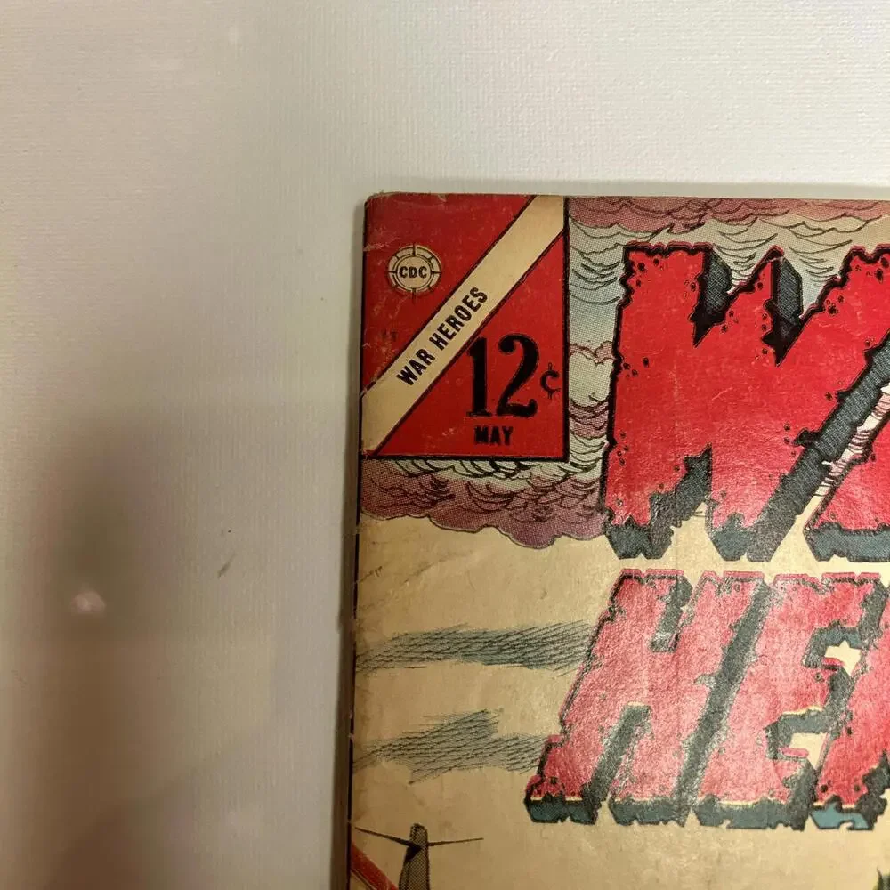 Vintage‎ 1964 War Heroes No 3 Charlton Military Comic